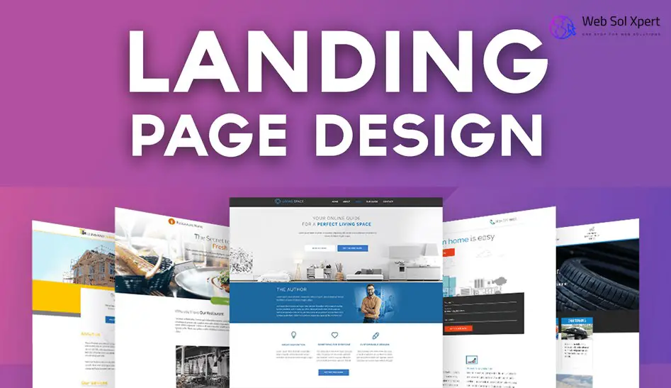 Responsive Landing Page Design in WordPress Service