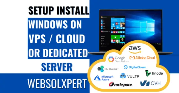 Install Windows OS or Create Windows RDP on Hetzner Cloud VPS Dedicated Server